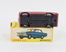 French Dinky Toys 1410 Moskvitch Virtually Mint/Boxed