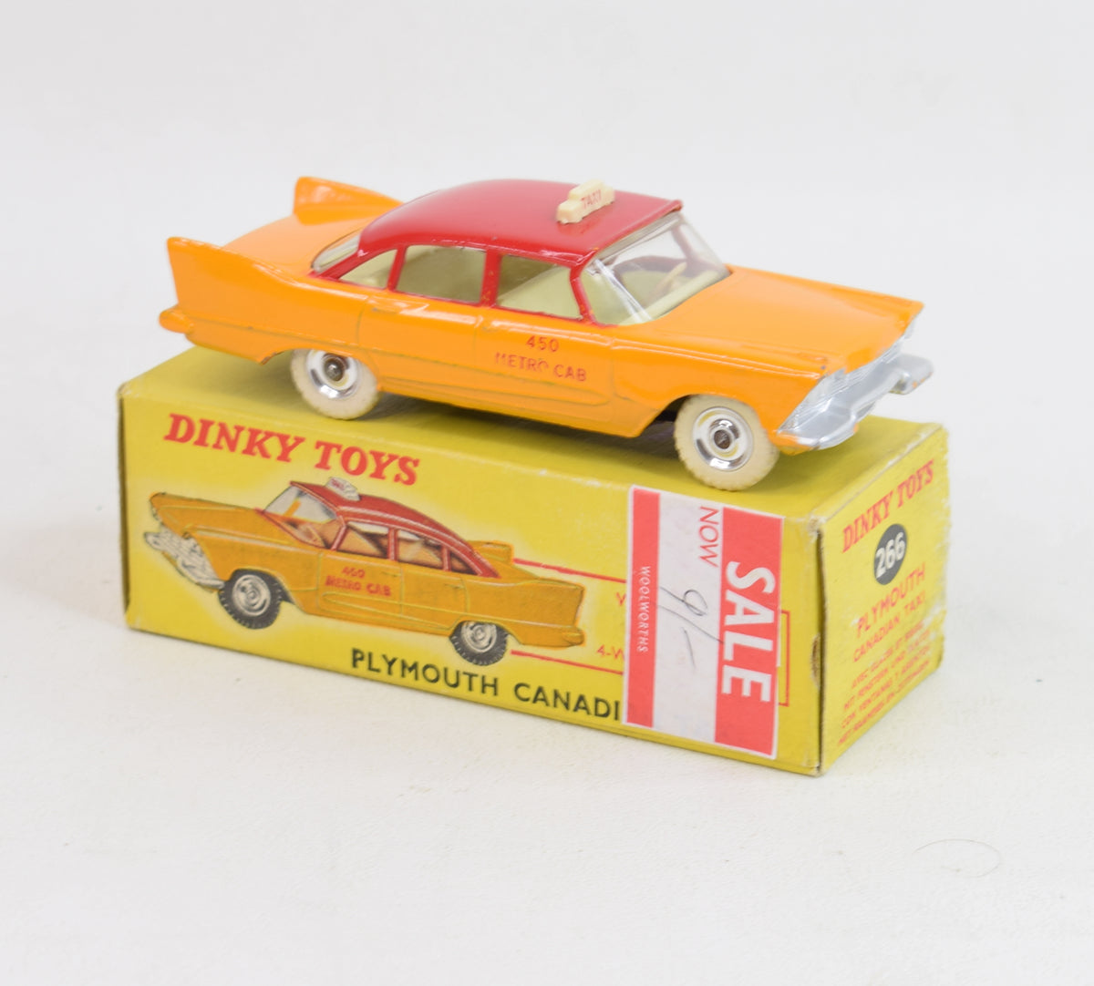 Dinky toys 266 Plymouth Canadian Taxi Very Near Mint/Boxed