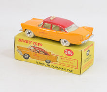 Dinky toys 266 Plymouth Canadian Taxi Very Near Mint/Boxed