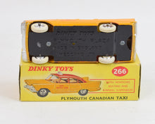 Dinky toys 266 Plymouth Canadian Taxi Very Near Mint/Boxed