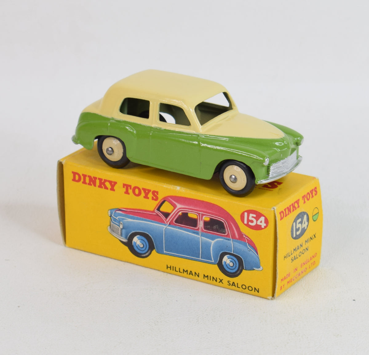 Dinky Toys 154 Hillman Minx Virtually Mint/Nice box