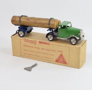 Tri-ang Minic - Articulated log lorry Virtually Mint/Boxed