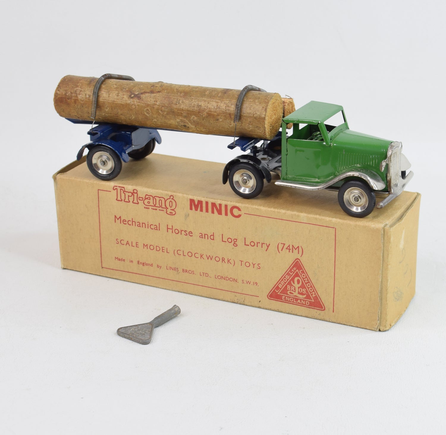Tri-ang Minic - Articulated log lorry Virtually Mint/Boxed