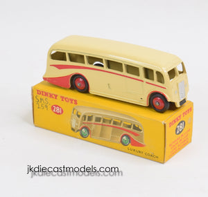 Dinky toys 281 Luxury Coach Virtually Mint/Boxed ''BGS Collection''