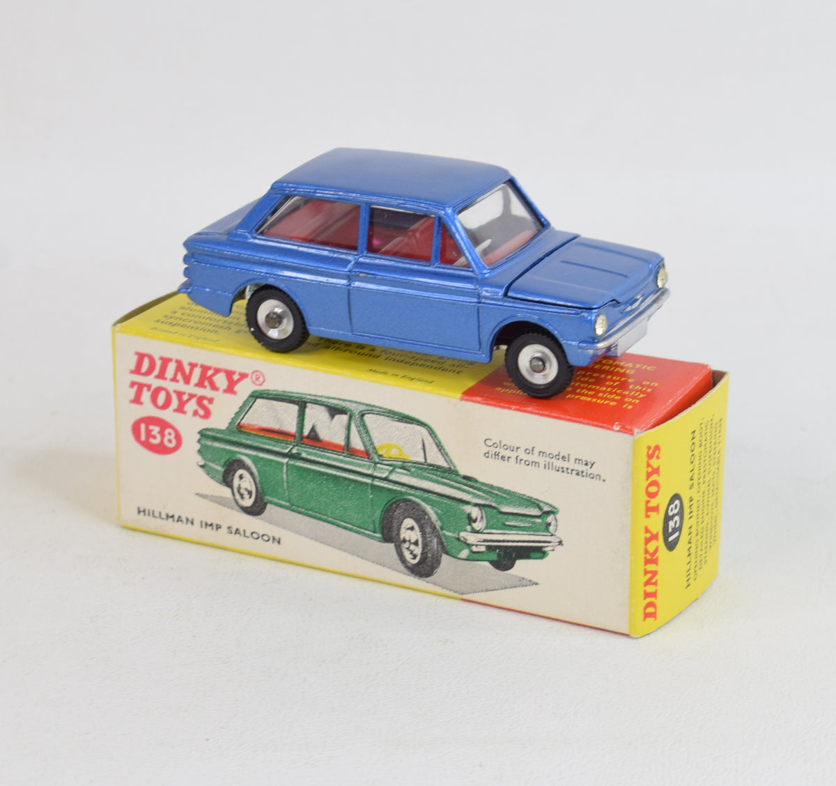 Dinky toys 138 Hillman Imp Virtually Mint/Nice box
