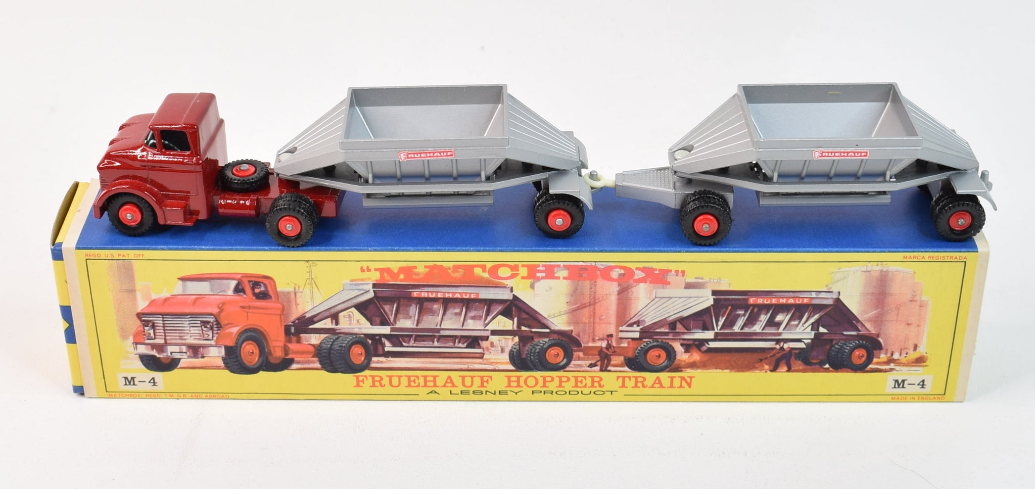 Matchbox fruehauf hopper train online