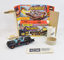 Corgi toys 267 Batmobile Virtually Mint/Boxed (Matte black) "Kensington Collection"