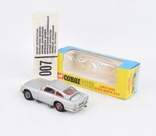Corgi Toys 270 James Bond DB5 Virtually Mint/Nice box