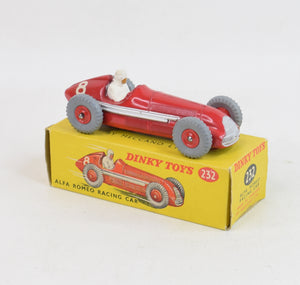 Dinky Toys 232 Alfa Romeo Virtually Mint/Boxed (Red plastic hubs)