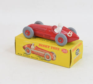 Dinky Toys 232 Alfa Romeo Virtually Mint/Boxed (Red plastic hubs)