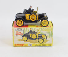 Dinky 109 Gabriel 'The Secret Service' Model T Ford Virtually Mint/Nice box