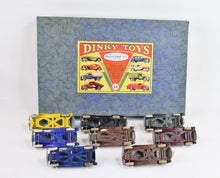 Dinky Toys Pre war 24 series Motor cars Gift set - Very Near Mint/Nice box (Sileby)