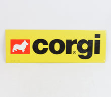 Corgi toys 'Point of Sale' Hanging/Back stand shop display sign (2)