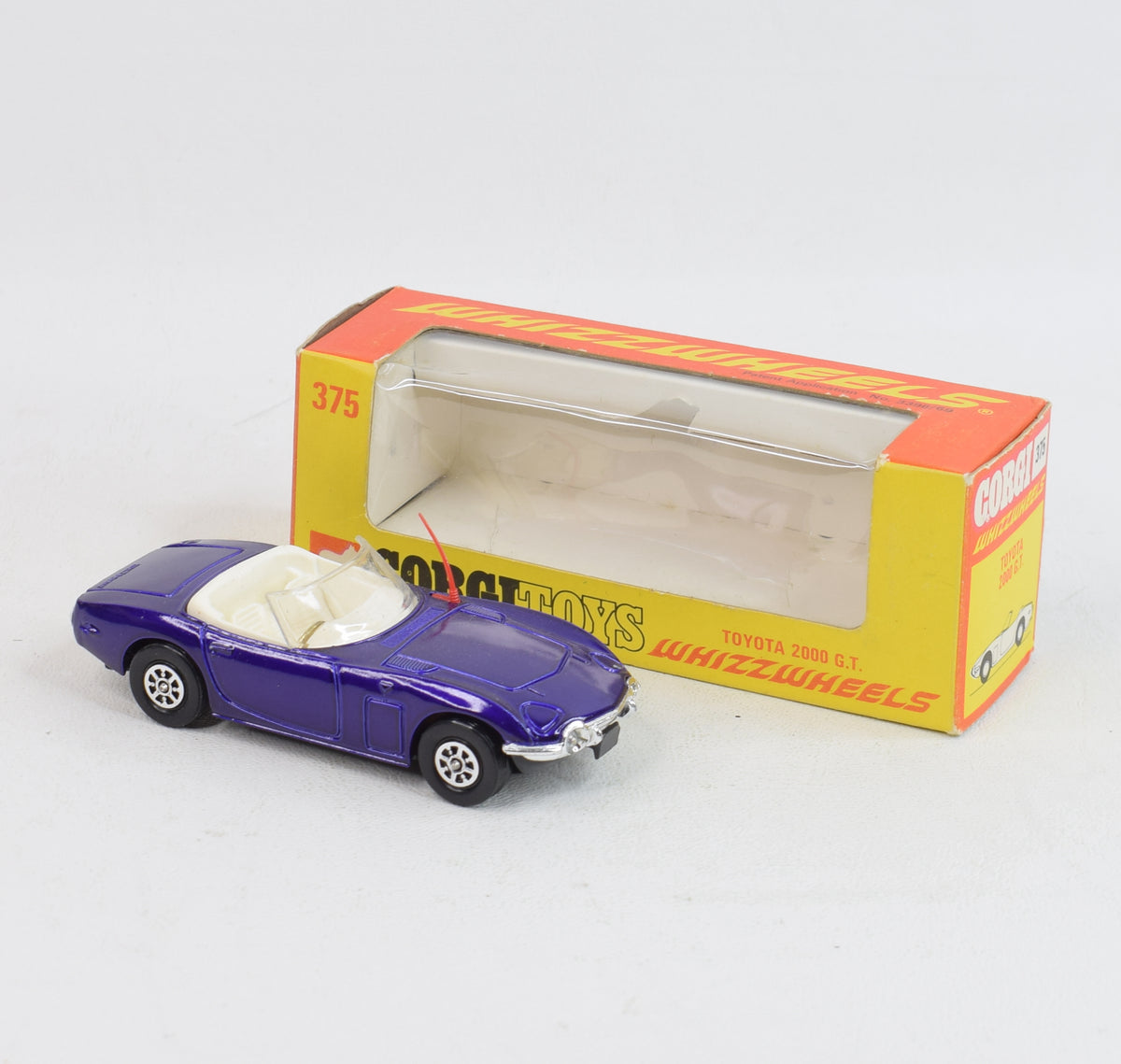 Corgi toys 375 Toyota 2000 G.T Virtually Mint/Nice box