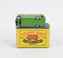 Matchbox Lesney 5 London Bus MW/B1 box Virtually Mint/Boxed (Australian export)