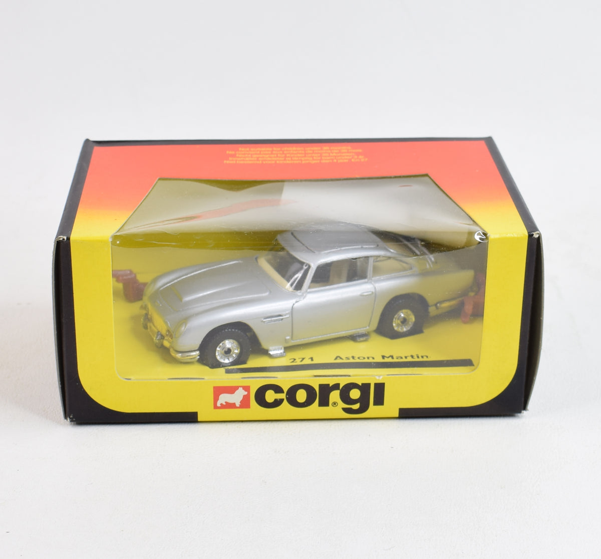 Corgi toys 271 Aston Martin Virtually Mint/Lovely box 'Dryden Collection'