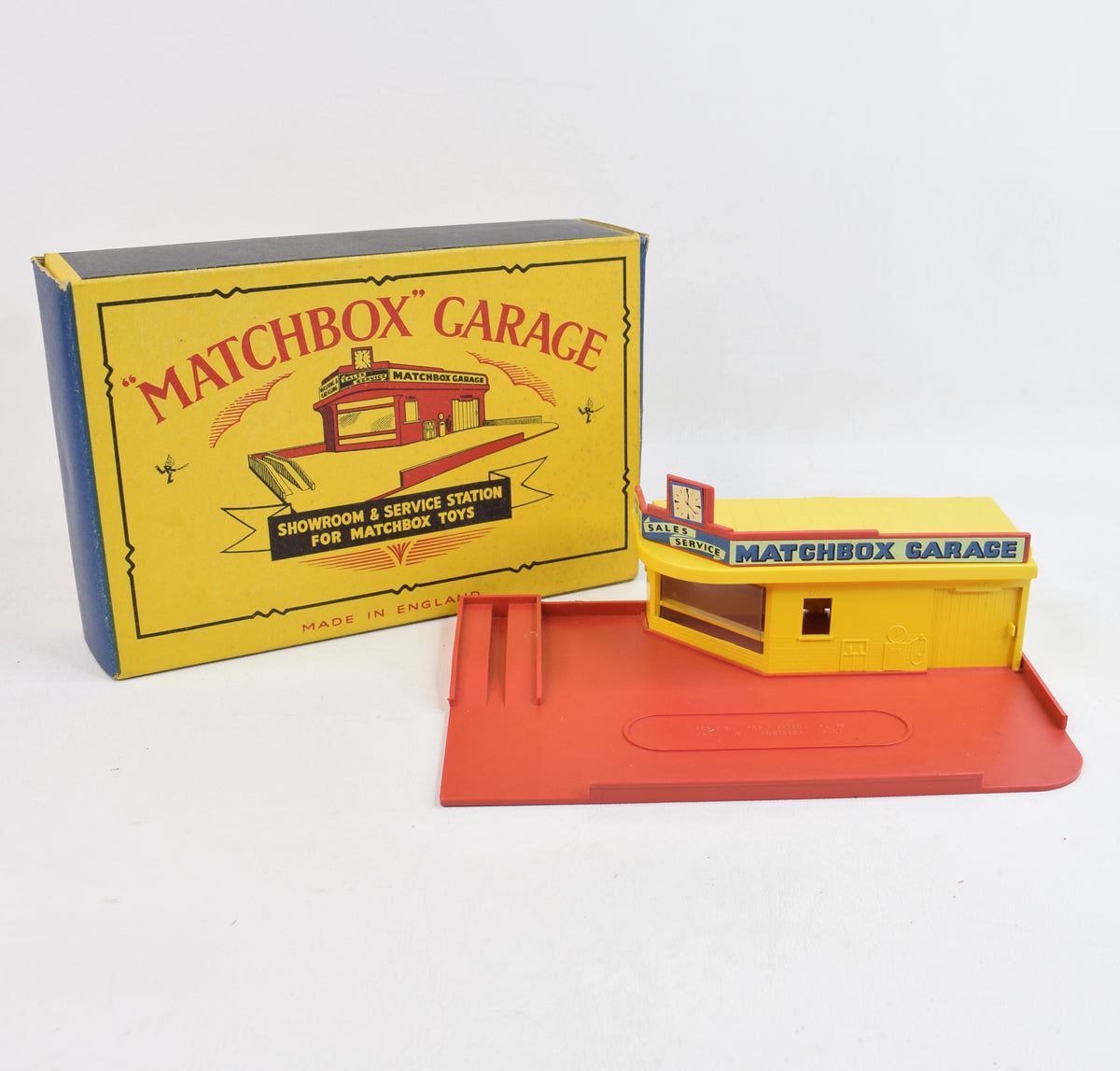 Matchbox Lesney Showroom & Service station Virtually Mint/Nice box