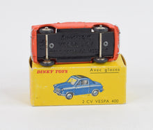 French Dinky 24L 529 Vespa 400 Very Near Mint/Boxed