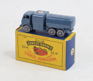 Matchbox Lesney 73 RAF Refueller GPW/B4 box Virtually Mint/Nice box "Dryden Collection"