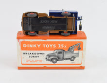 Dinky toys 25x Breakdown Lorry Very Near Mint/Boxed (Reverse colour)