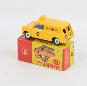 Dinky Toys 274 A.A Minivan Virtually Mint/Boxed