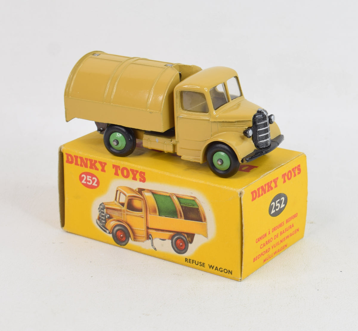 Dinky toys 252 Refuse Wagon Virtually Mint/Boxed