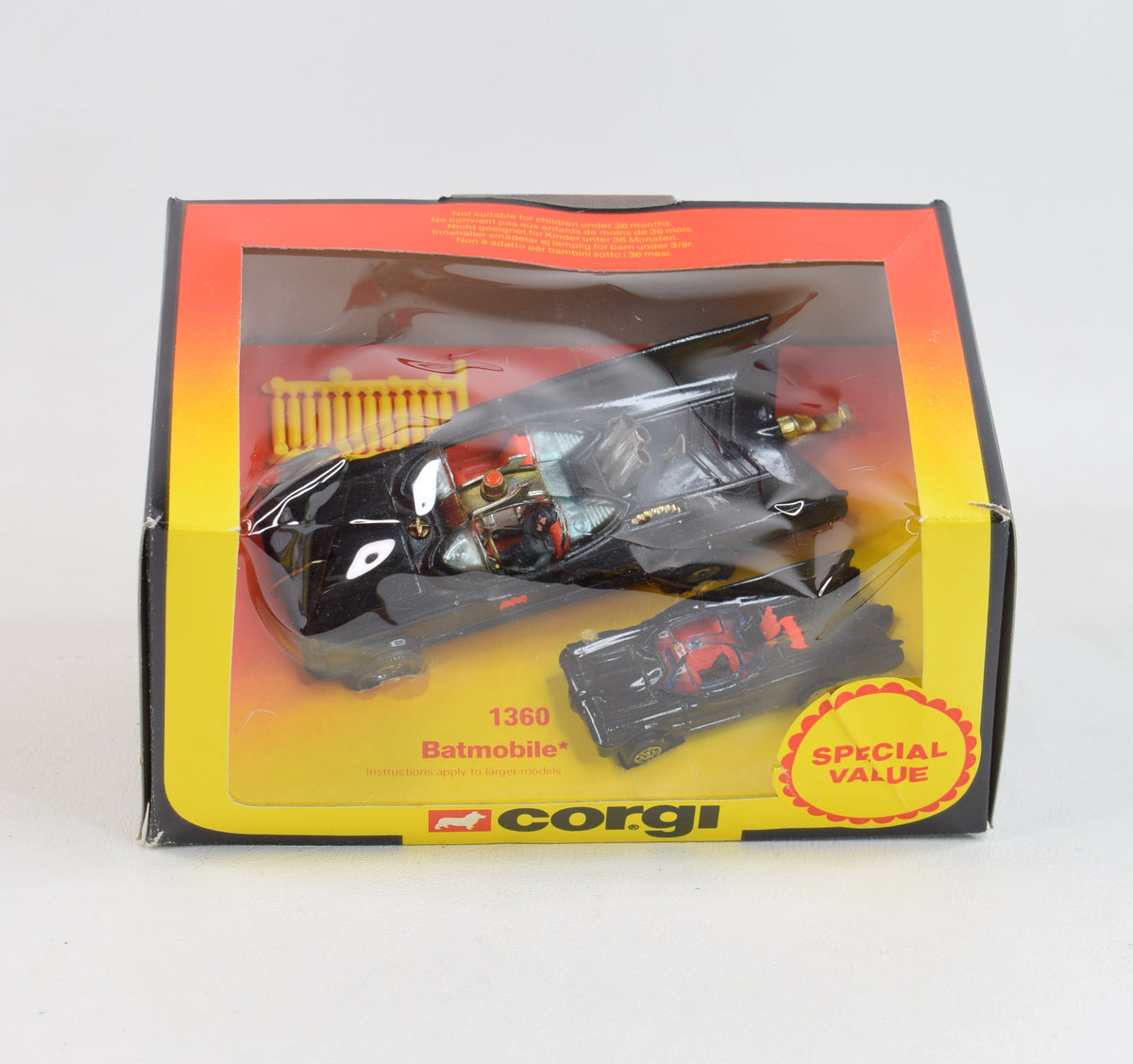 Corgi Toys 1360 Batmobile Little & Large Virtually Mint/Boxed