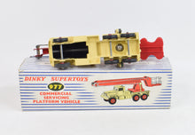 Dinky toys 977 Commercial Service Platform Virtually Mint/Boxed