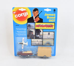 Corgi Junior E3019 James Bond 007 Octopussy Gift Set Mint/Lovely card "Dryden Collection"