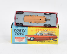 Corgi toys 437 Superior Ambulance Virtually Mint/Nice Box