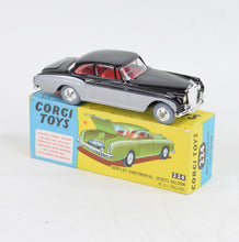 Corgi toys 224 Bentley Continental Virtually Mint/Nice box