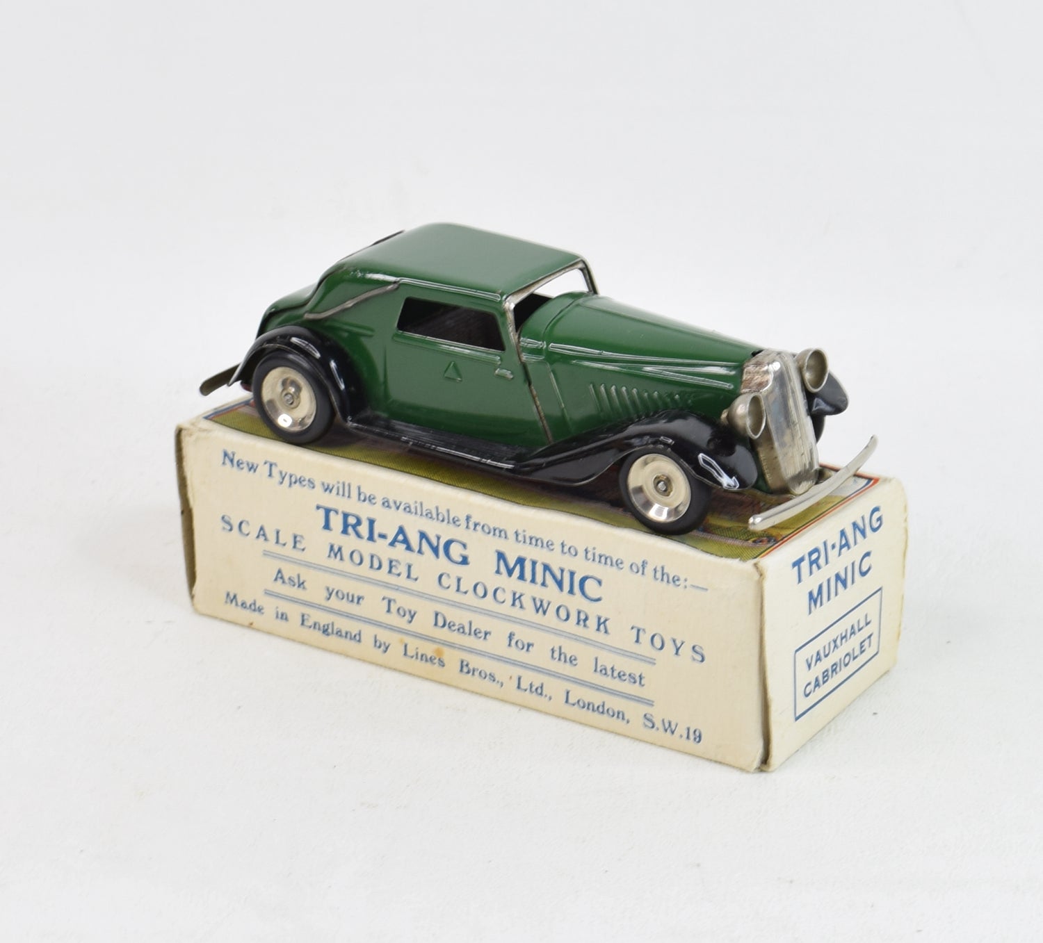 Tri-ang Minic - Vauxhall Cabriolet- Virtually Mint/Boxed