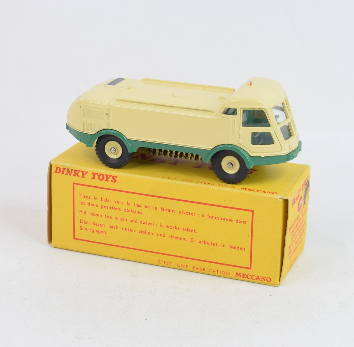 French Dinky Toys 596 L.M.V. Road Sweeper-Washer Virtually Mint/Boxed