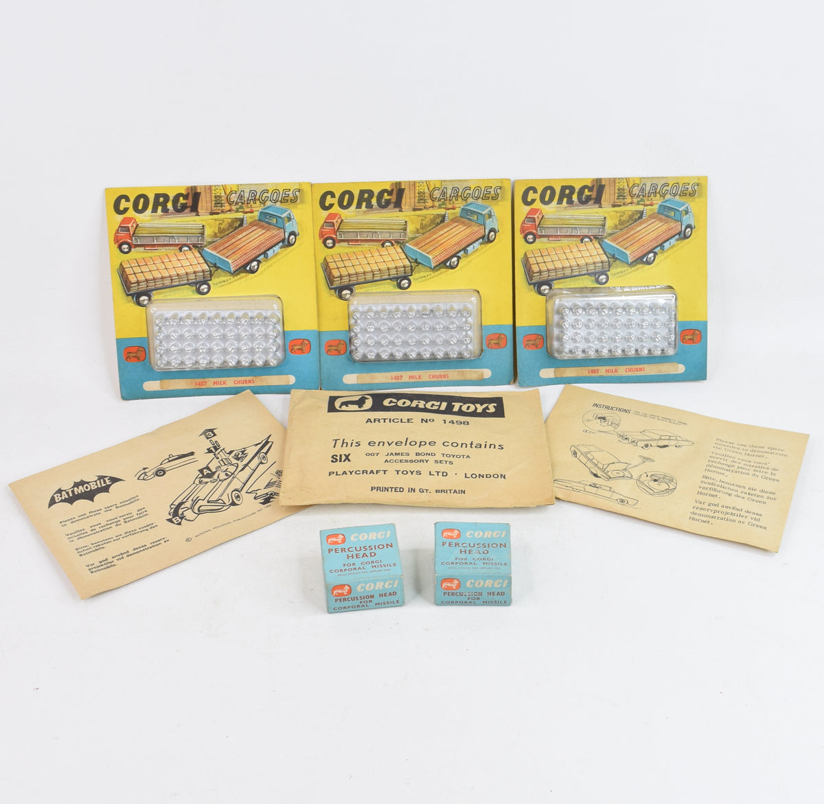 Various Corgi items x 8