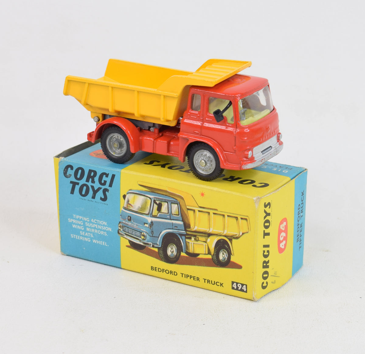 Corgi Toys 494 Bedford Tipper Very Near Mint/Boxed