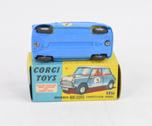 Corgi toys 227 Mini-Cooper Competition Virtually Mint/Nice box