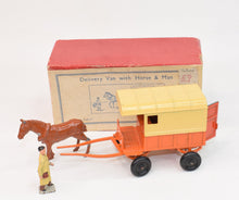 Charben's No.7 Horse drawn Van with Horse & Man Virtually Mint/Boxed