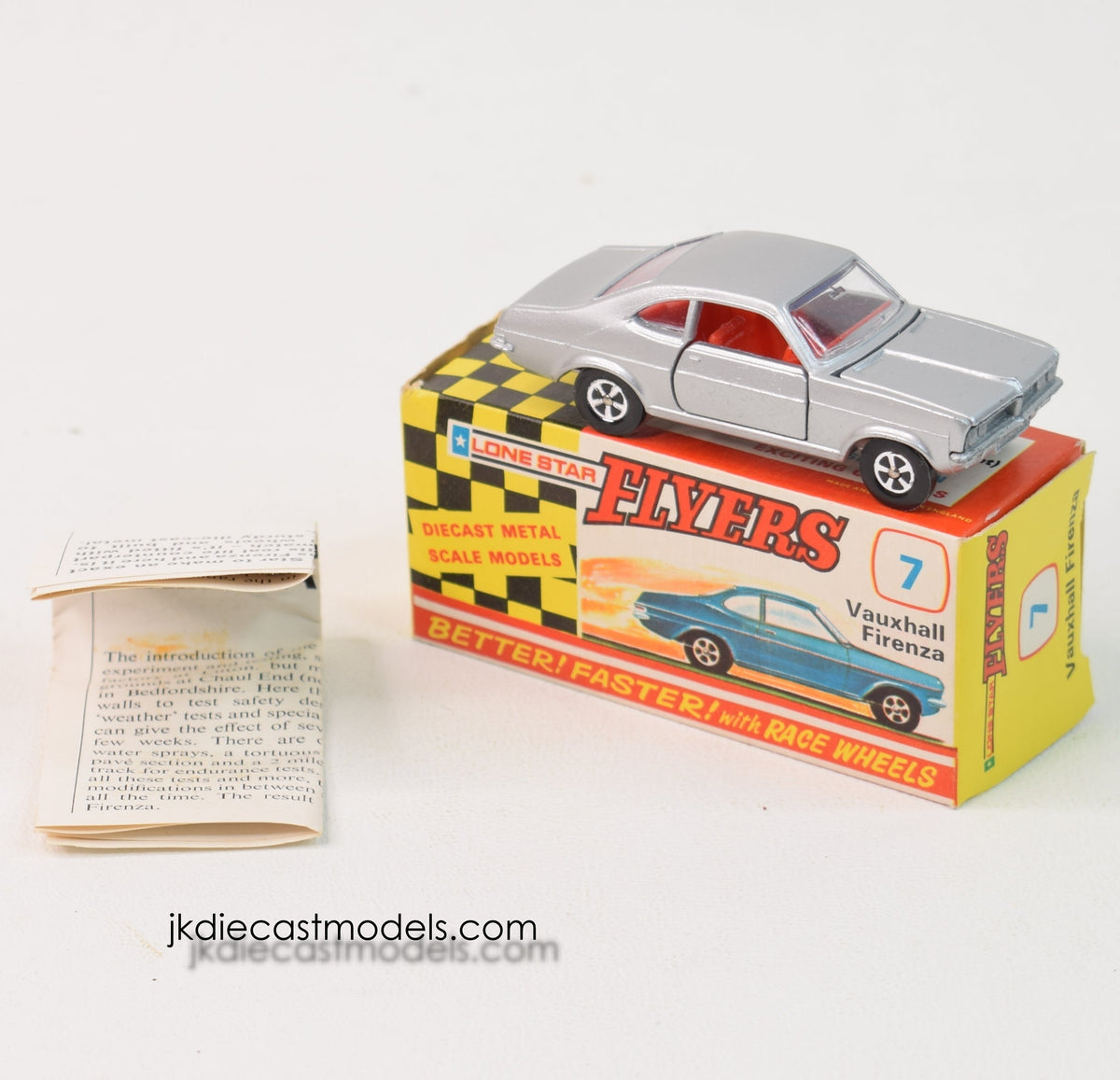 Lone Star Flyers No.7 Vauxhall Firenza Virtually Mint/Lovely box