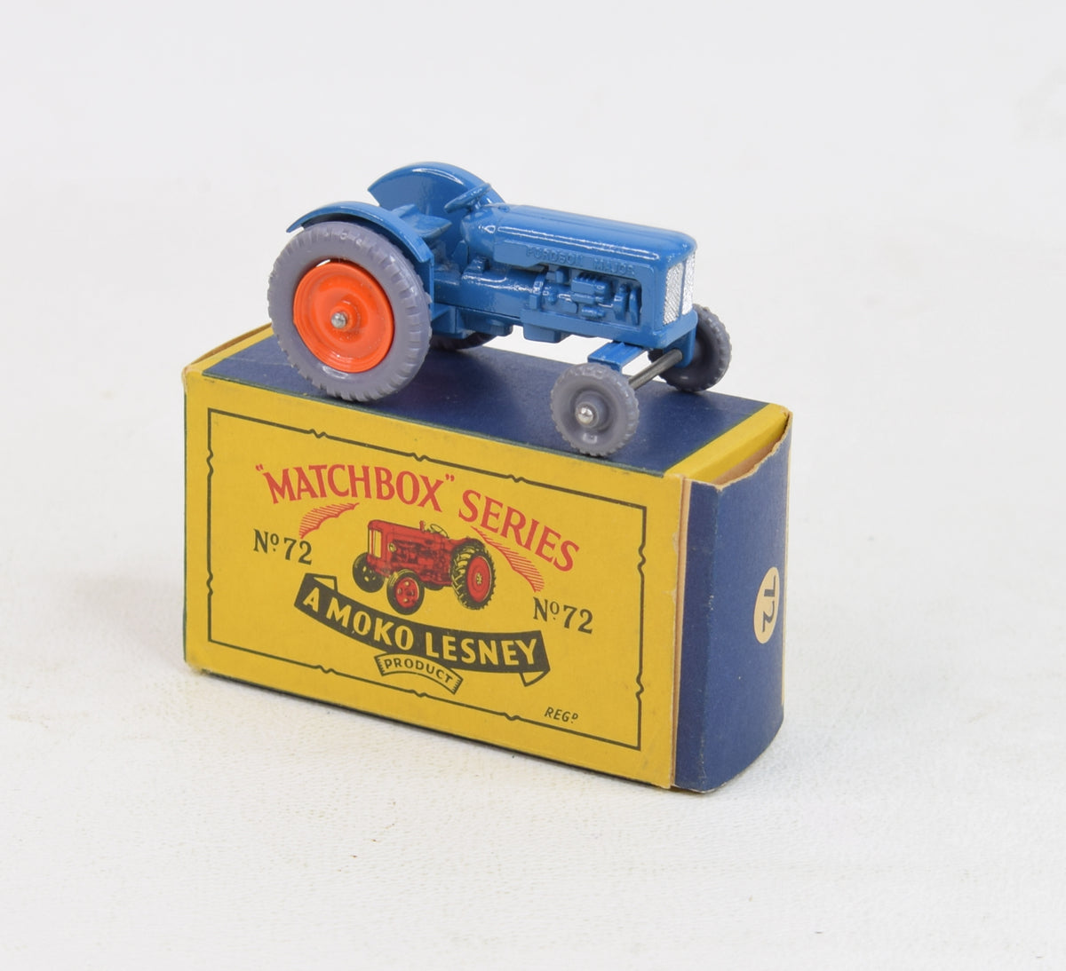 Matchbox Lesney 72 Fordson Tractor GPW/B4  Virtually Mint/Boxed 