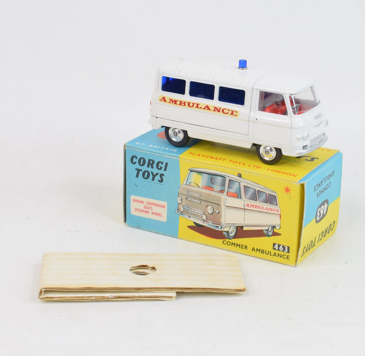 Corgi toys 463 Commer Ambulance Virtually Mint/Boxed