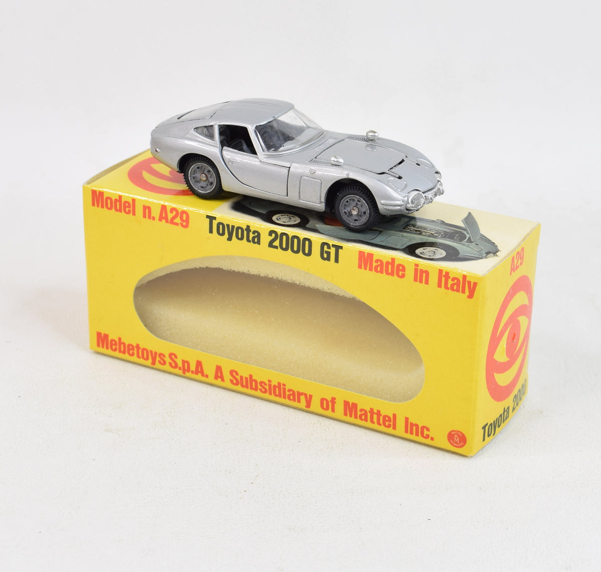 Mebetoys A29 Toyota 2000 GT Virtually Mint/Nice box