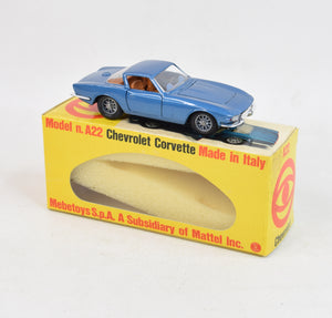 Mebetoys A22 Corvette Rondine Virtually Mint/Nice box