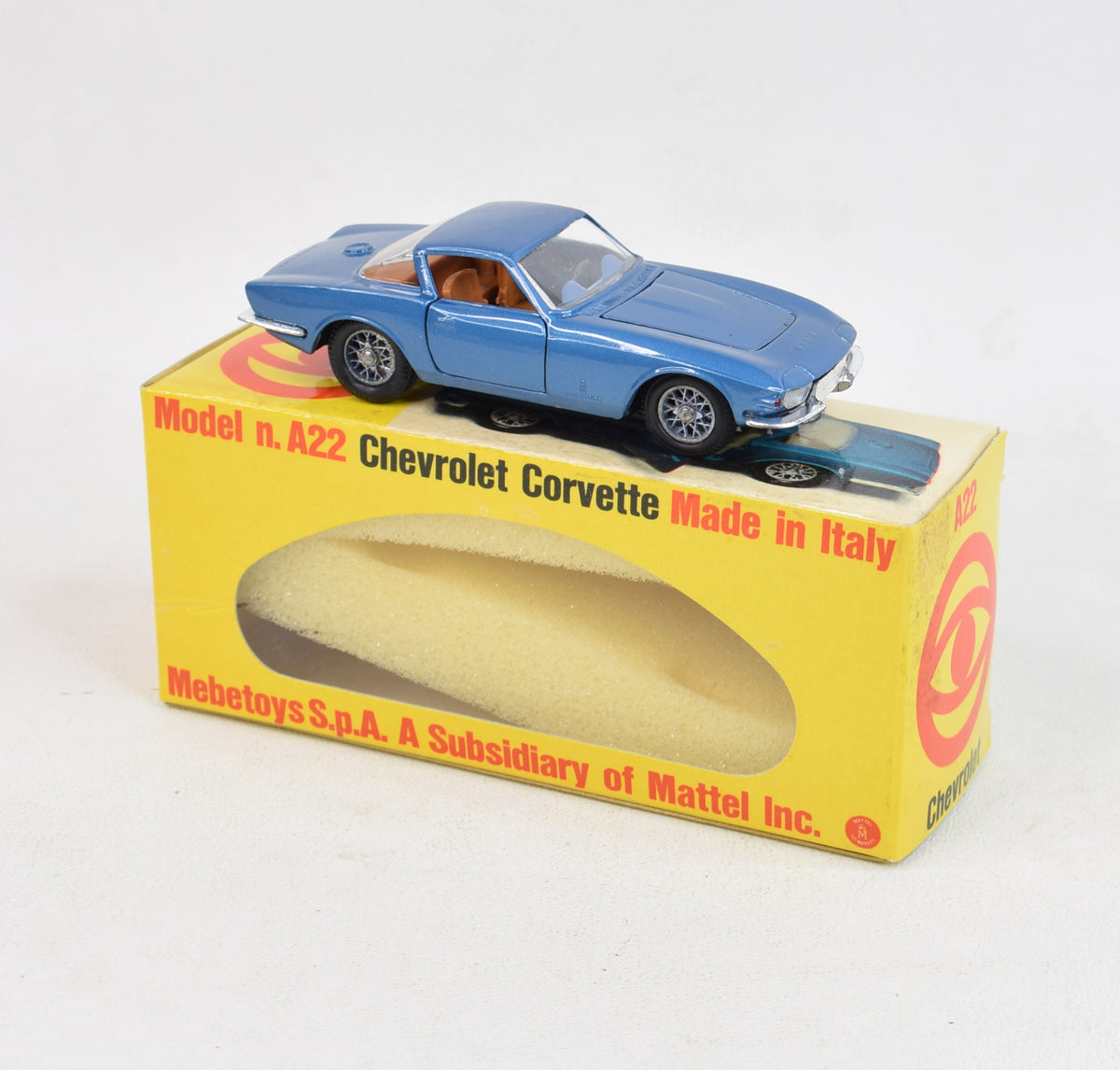 Mebetoys A22 Corvette Rondine Virtually Mint/Nice box