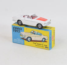 Corgi Toys 258 'Saint' P1800 Virtually Mint/Nice box (Cast hubs)