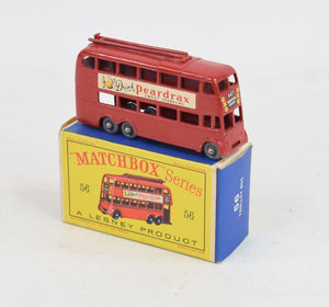 Matchbox Lesney 56 London Trolleybus GPW/D box Virtually Mint/Boxed "Rifleman Collection"