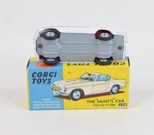 Corgi Toys 258 'Saint' P1800 Virtually Mint/Nice box (Cast hubs)