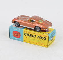 Corgi toys 310 Corvette Stingray Virtually Mint/Lovely box