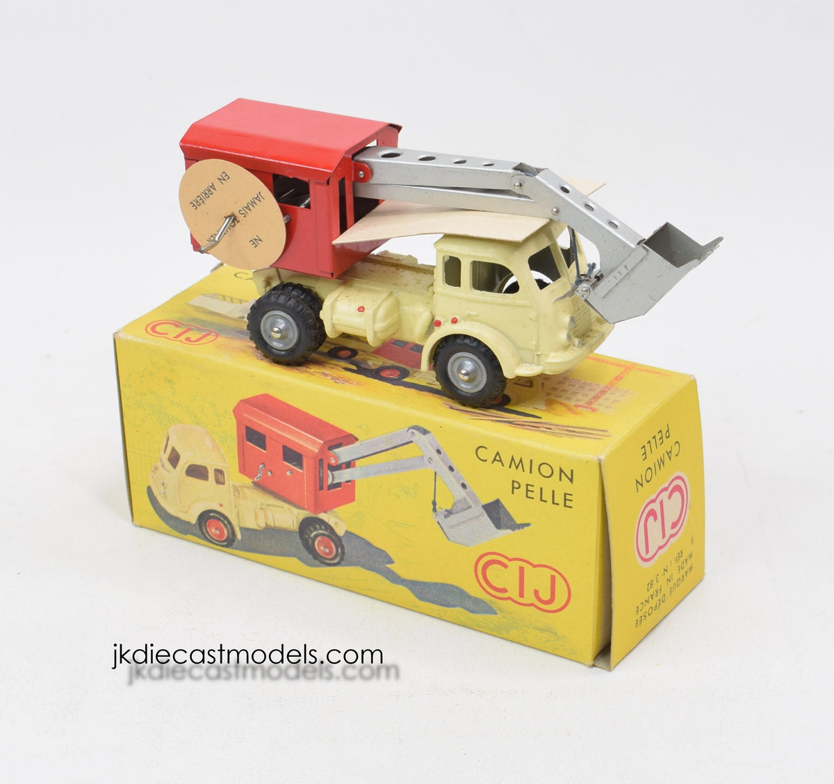 CIJ 3/82 Camion Pelle Virtually Mint/Nice box 'Carlton' Collection