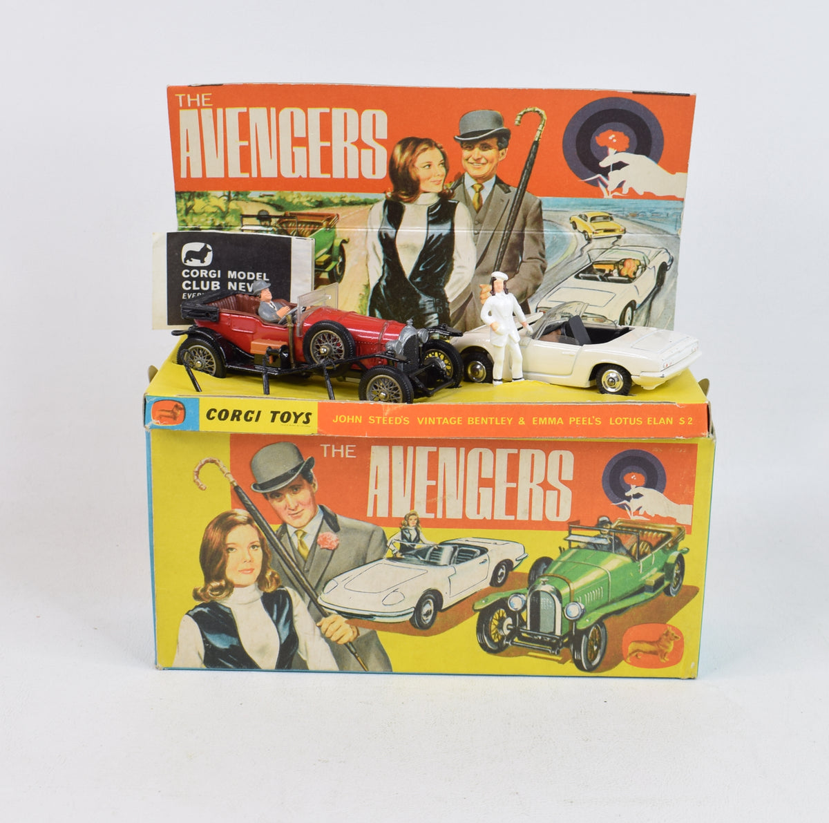 Corgi toys Gift set 40 'Avengers' Virtually Mint/Nice box