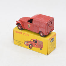 French Dinky 25d 2 cv Citroen Fourgonnette  Virtually Mint/Boxed 'Carlton' Collection